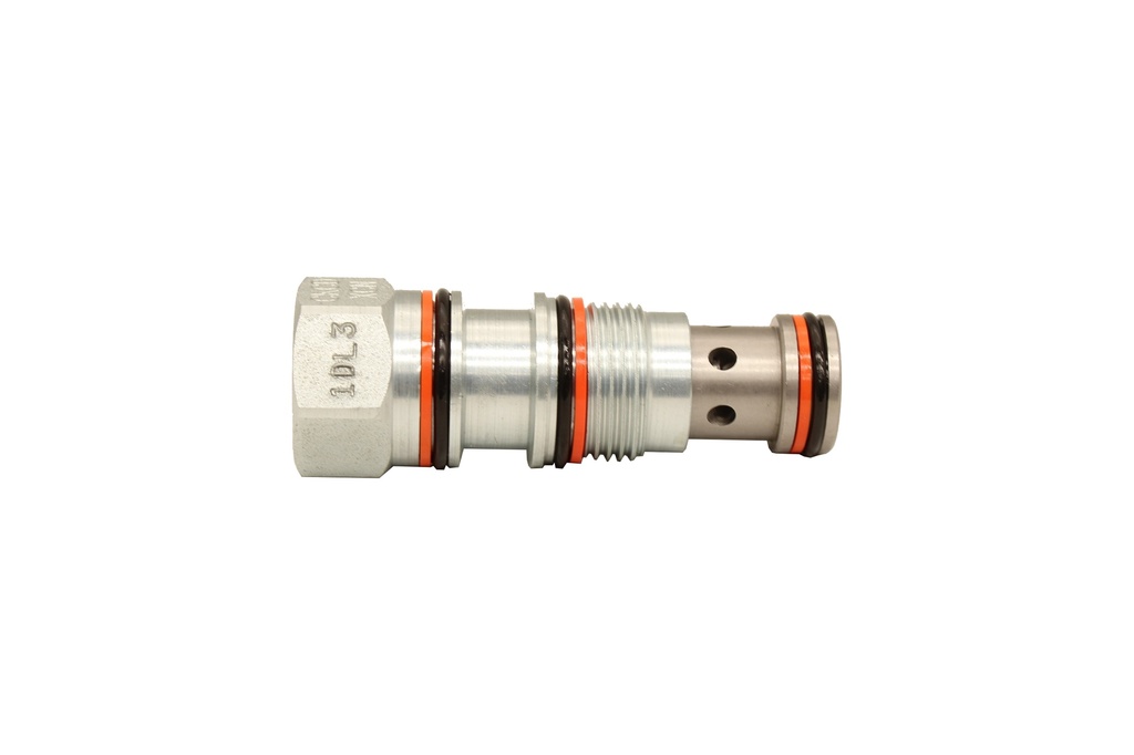 VALVULA HIDRAULICA PILOTO, TIPO CARTUCHO PARA FLUJO CAPACIDAD 15GPM CAVIDAD T-11A, PRESION DE CRAQUEO 30PSI (2BAR)