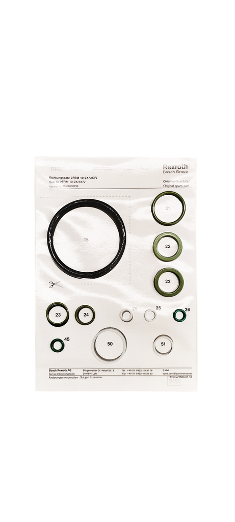 Kit de sellos 2FRM 10 2X3XV